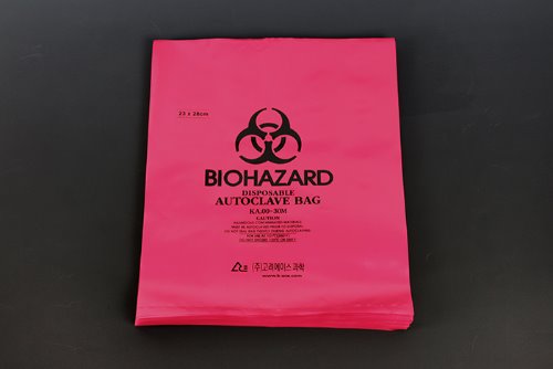 Benchtop Biohazard Bags (탁상용 멸균 비닐백_국산) - 고려에이스 쇼핑몰