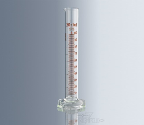 ⊙ Measuring Cylinder,  Glass  (유리 메스실린더)