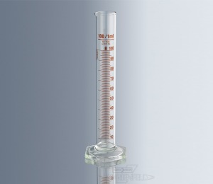 ⊙ Measuring cylinder, white (유리 메스실린더)