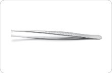 Flat Tip Tweezers (평면 팁 포셉_120mm) IT.35A.SA - 고려에이스 쇼핑몰