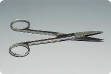 Operating Scissors (실험실용 가위_14cm) S/S - 고려에이스 쇼핑몰
